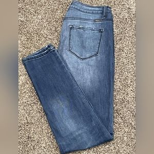 Kancan High-rise Button Fly Skinny Jeans